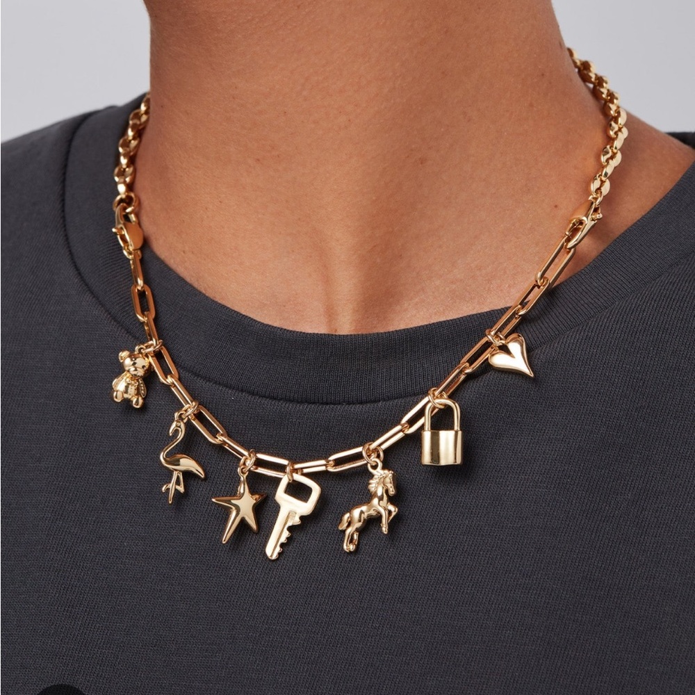 Jenny Bird Multi Wear Charm Necklace